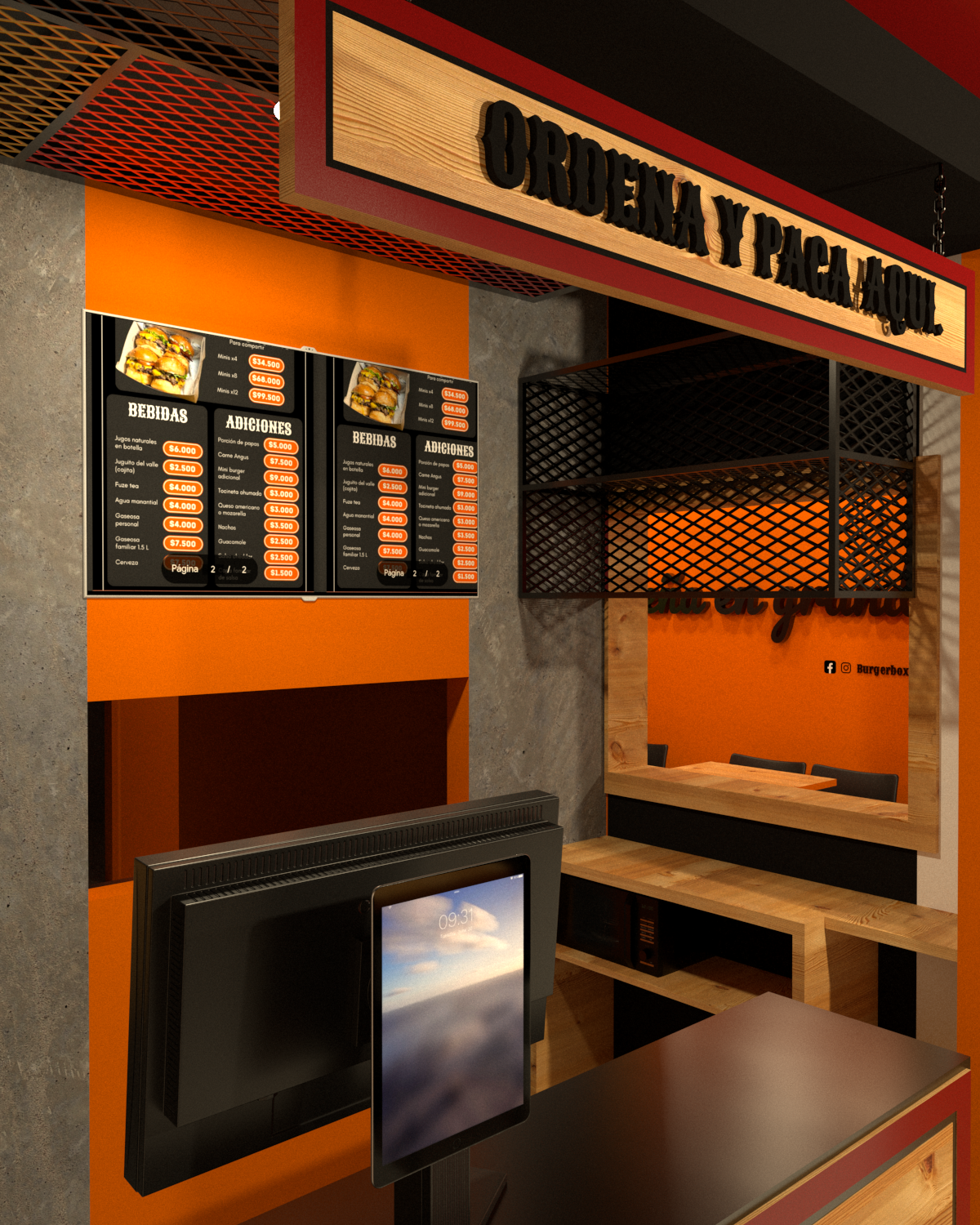 Restaurante Burger Box Cali - Sede Aranjuez - Imagen 3